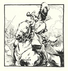 Bugler of the Scots Greys, piirtää Major Drapkin & Co