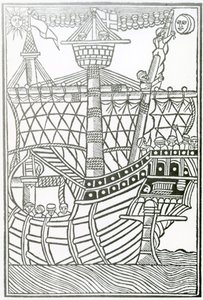 Karaveli teoksesta "Intian yleinen historia" 1547