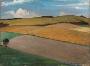 The Trundle Goodwoodissa, 1930-luku tekijältä Christopher Richard Wynne Nevinson