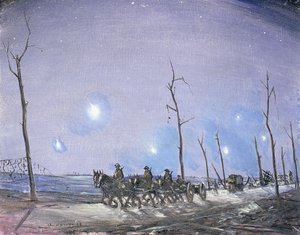Verey Lights, 1918 tekijältä Christopher Richard Wynne Nevinson