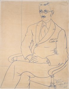 Gerald Reitlingerin muotokuva, 1926 tekijältä Christopher Wood