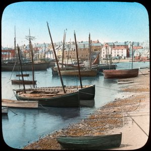 Kalastuslaivasto, St Ives, Cornwall, 1800-luvun loppu tai 1900-luvun alku
