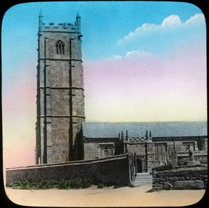 St Buryan Church, Cornwall, 1800-luvun loppu tai 1900-luvun alku