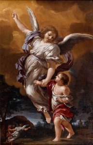 Suojelusenkeli Pietro da Cortonan jälkeen