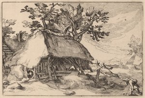Lapsi tekijältä Claes Jansz Visscher after Abraham Bloemaert after Boëtius Adams Bolswert