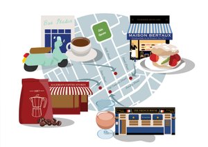 Soho-klassikoita kahville, kakulle ja viinille! tekijältä Claire Huntley