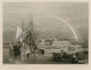 Greenwich Hospital, Lontoo tekijältä Clarkson Frederick Stanfield