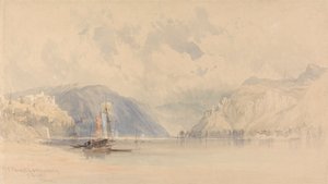 Rheinfelsin ja Thurnbergin linnat Reinin varrella