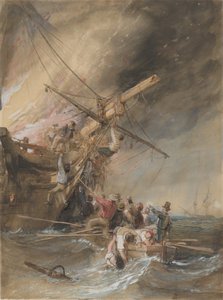 Tuli merellä, 1820-46.