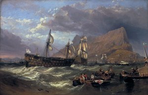 "Voitto hinattiin Gibraltarille", 1854