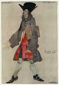 Kerjäläisooppera, Peachum (värilitho)