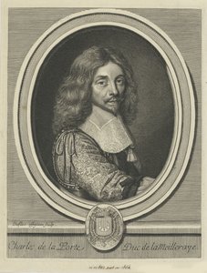 Charles de la Porte, La Meillerayen herttua 1602-1664, noin 1690. tekijältä Claude Duflos