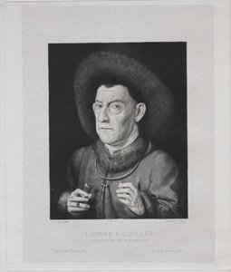 Mies vaaleanpunaisella tekijältä Claude Ferdinand Gaillard