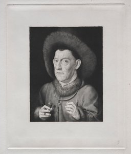 Mies vaaleanpunaisella. tekijältä Claude Ferdinand Gaillard