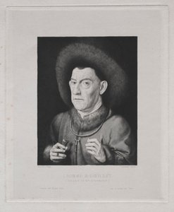Mies vaaleanpunaisella. tekijältä Claude Ferdinand Gaillard
