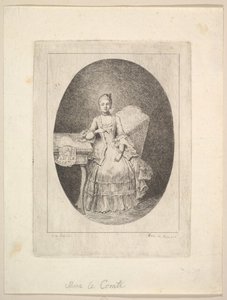 Marguerite Le Comten muotokuva, 1764.