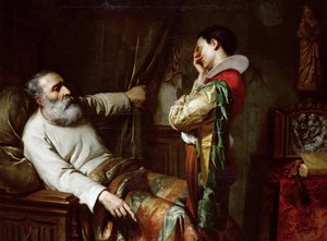 Kristoffer Kolumbuksen viimeiset hetket, 1870.
