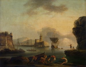 Napoli tekijältä Claude Joseph Vernet