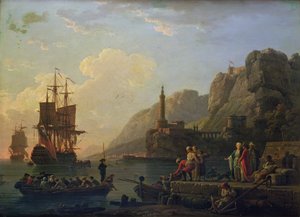 Satama tekijältä Claude Joseph Vernet