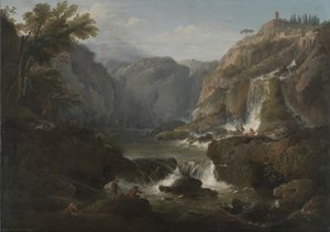 Vesiputoukset Tivolissa, 1737 tekijältä Claude Joseph Vernet