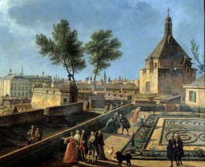 Claude-Joseph Vernet. Marseillen satama. Pariisin laivastomuseo tekijältä Claude Joseph Vernet