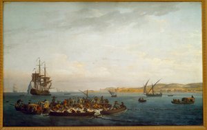 Tonnikalan kalastus. Joseph Vernet