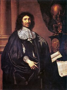 Jean-Baptiste Colbertin muotokuva tekijältä Claude Lefebvre