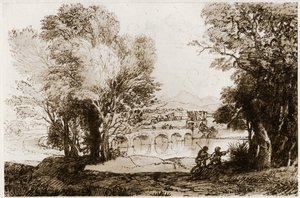 Italialainen maisema, 1913. tekijältä Claude Lorrain