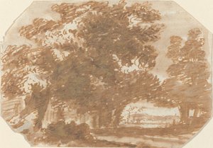 Puiden lehto tekijältä Claude Lorrain