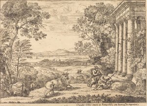 Mercury ja Argus (Mercury ja Argus) tekijältä Claude Lorrain