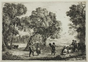 Country Dance tekijältä Claude Lorrain