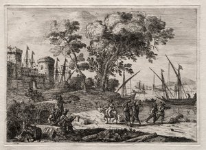 Piirtäjä. tekijältä Claude Lorrain