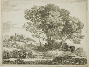 vuohipaimen tekijältä Claude Lorrain