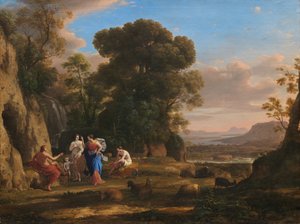 Pariisin tuomio, 16451646. tekijältä Claude Lorrain
