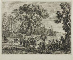 Europan raiskaus tekijältä Claude Lorrain
