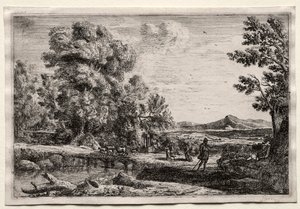 Puinen silta. tekijältä Claude Lorrain