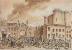Bastillen myrsky 14. heinäkuuta 1789.