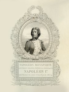 Napoleon Bonaparte, 1804, 1839. tekijältä Claude Marie François Dien