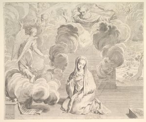 Ilmoitus, 1666. tekijältä Claude Mellan