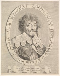 Charles I Créquy, Lesdiguièresin herttua, 1633. tekijältä Claude Mellan