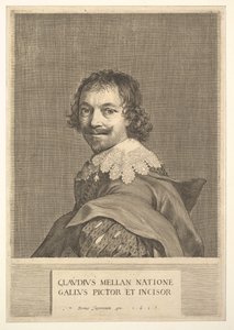 Claude Mellan: Omakuva, 1635. tekijältä Claude Mellan