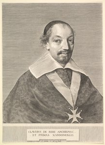 Claude de Rebé, Narbonnen arkkipiispa. tekijältä Claude Mellan
