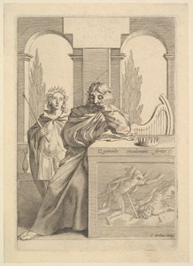 David: Talon nimisivu, LHistoire Sainte, III, 1645. tekijältä Claude Mellan
