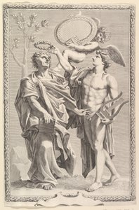 Etukappale: Vergilius, Publius Virgilii Maronis Opera, 1641 tekijältä Claude Mellan