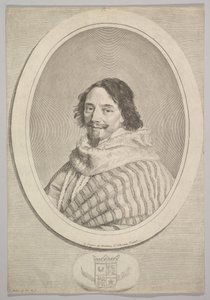 Henry de Mesmes. tekijältä Claude Mellan