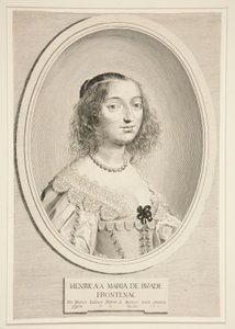 Henriette-Marie Montmort de Buade-Frontenac tekijältä Claude Mellan