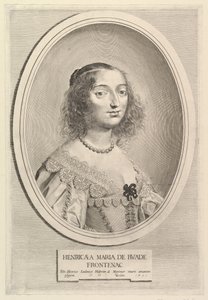 Henriette-Marie de Buade-Frontenac, 1641. tekijältä Claude Mellan