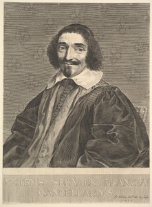 Kansleri Pierre Seguier, 1639. tekijältä Claude Mellan