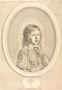 Ludvig XIV poikana tekijältä Claude Mellan