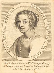Maddalena Corvina tekijältä Claude Mellan